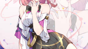 Pink Hair Honkai Star Rail Portrait Display Anime Girls Braids Braided Hair Bow Tie Looking At Viewe 2480x3508 Wallpaper