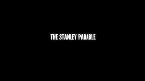 The Stanley Parable Typography Black Background Minimalism 1920x1080 wallpaper