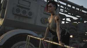 Judy Alvarez Cyberpunk 2077 Video Games Video Game Girls Video Game Characters Side Shave Short Hair 4000x2400 Wallpaper