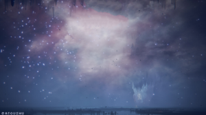 Elden Ring Screen Shot Stars Night Sky Cave 2560x1440 Wallpaper