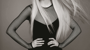 Anya Taylor Joy Women Actress Blonde Long Hair Straight Hair Studio Simple Background 2251x3000 Wallpaper