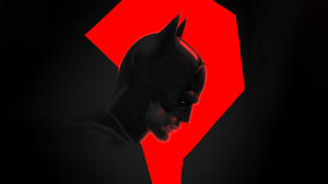 Batman The Batman 2022 Black Background Minimalism Simple Background Superhero 7680x4320 Wallpaper