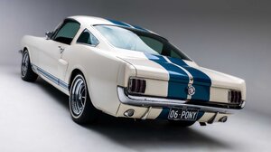 Ford Shelby Gt350 Fastback Muscle Car White Car 4096x2803 Wallpaper