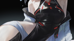 Anime Girls Far Side Cyberpunk Edgerunners Lucy Edgerunners Vertical Bare Shoulders Lying On Side 2022x4001 Wallpaper