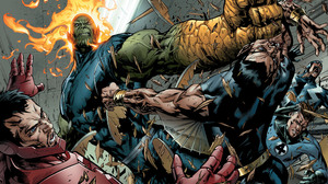 Secret Invasion Avengers Skrull Marvel Comics Illuminati Comics Super Skrull Iron Man Namor The Sub  3975x3056 Wallpaper