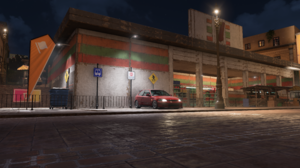 Forza Horizon 5 Car Sports Car Night Honda Civic 7 Eleven Race Cars Video Games Headlights CGi 3840x2160 Wallpaper