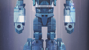James Gilleard Vertical Robot Illustration Digital Art Toys Transformer Blur Character 1826x2594 Wallpaper