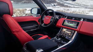 Land Rover Range Rover Interior Car Red Car Interior 6000x3375 Wallpaper