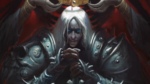 Crown Sword Arthas Menethil Lich King Vertical Armor World Of Warcraft 1175x1469 Wallpaper