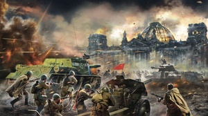 Reichstag Battle 2560x1724 Wallpaper