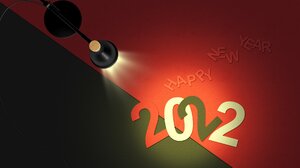 2022 Year Numbers Lamp Happy New Year 1920x1440 Wallpaper