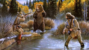 Adventure Animal Bear Fall Western 2535x1710 Wallpaper
