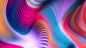 Wave Colorful 3840x2160 Wallpaper