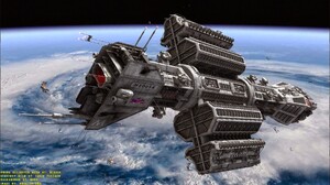 Spaceship Babylon 5 1920x1080 Wallpaper