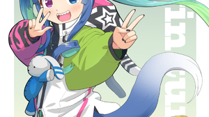 Anime Anime Girls Uma Musume Pretty Derby Horse Girls Animal Ears Twin Turbo Uma Musume Blue Hair Tw 1195x1600 Wallpaper