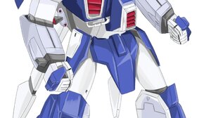 Anime Mechs Layzner Blue Meteor SPT Layzner Super Robot Taisen Artwork Digital Art Fan Art 1039x1705 Wallpaper
