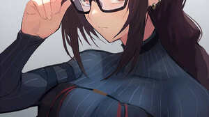 Anime Anime Girls Consort Yu Fate Grand Order Fate Series Fate Grand Order Long Hair Brunette Artwor 1100x1555 Wallpaper