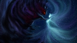 Creature Nebula Space Stars 5000x3417 Wallpaper