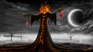 Dark Halloween Holiday Moon Scary 1920x1080 Wallpaper