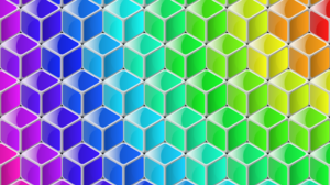 Abstract 3D Abstract CGi Digital Art Minimalism Cube Colorful Shiny Glossy Geometry Shapes Artwork P 1793x1009 Wallpaper