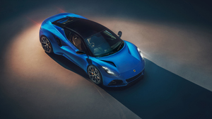 Lotus Emira Lotus Car Blue Cars Vehicle Sports Car Spotlights 3840x2160 Wallpaper