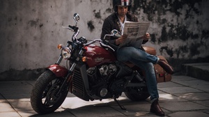 Indian Scout Motorcycle 6720x4200 Wallpaper