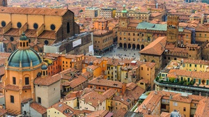 Building Square Italy Panorama 2600x1730 Wallpaper