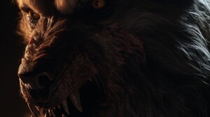 Ai Art Vertical Portrait Display Werewolves Creature 1080x2160 Wallpaper