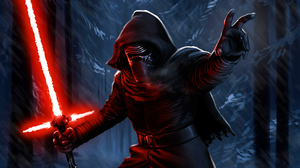 Darth Vader Lightsaber Kylo Ren Sith Star Wars 3508x1974 Wallpaper