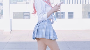 Women Model Asian Cosplay Kitagawa Marin Sono Bisque Doll Wa Koi Wo Suru Anime Anime Girls School Un 2688x4030 Wallpaper
