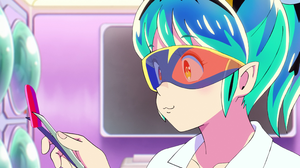 Urusei Yatsura Science Anime Screenshot Anime Girls Smiling Multi Colored Hair Pointy Ears Goggles 3840x2160 Wallpaper