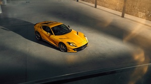 Ferrari Yellow Car Supercar 4500x3002 Wallpaper