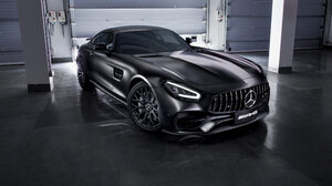 Mercedes AMG GT Sports Car Mercedes Benz Black Cars 3840x2160 wallpaper