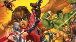 Avengers Cyclops Marvel Comics Hulk Jane Foster Thor 1920x1080 Wallpaper