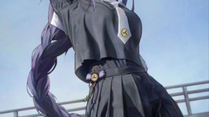 Anime Anime Girls Raiden Shogun Genshin Impact Genshin Impact Sword Purple Hair Purple Eyes Braids L 1080x1891 Wallpaper