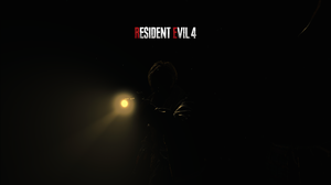 Resident Evil Resident Evil 4 Remake Resident Evil 4 Leon Kennedy Dark Logo Flashlight Horror Surviv 1920x1080 wallpaper