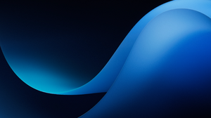 Microsoft Abstract Blue Simple Background Minimalism 2754x1892 Wallpaper