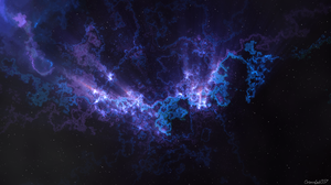 Nebula Digital Watermarked Space 1920x1080 Wallpaper