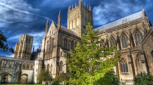 Religious Wells Cathedral 1920x1200 wallpaper