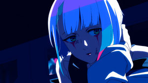 Cyberpunk Edgerunners Lucyna Kushinada Cyberpunk Edgerunners Anime Anime Girls Multi Colored Hair An 3840x2160 Wallpaper