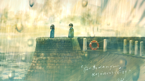 Anime Rain 3274x2314 Wallpaper