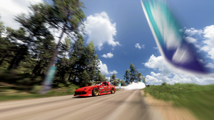 Forza Horizon 5 Video Games Mexican Drift Cars Hoonigan Mazda Mazda RX 7 Twerkstallion Drifting Fore 2560x1440 Wallpaper