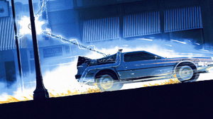 Ultrawide Back To The Future Movies DeLorean DMC DeLorean 5120x1440 Wallpaper