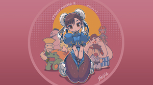 Video Game Girls Nintendo Street Fighter Ii The World Warrior Ryu Street Fighter Zangief Street Figh 2560x1440 wallpaper
