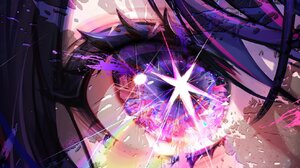 Anime Anime Girls Oshi No Ko Hoshino Ai Star Eyes Digital Art Artwork Illustration Purple Hair Purpl 1684x2128 Wallpaper