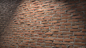 Vincent Derozier CGi Bricks Texture Shadow Construction Wall 3840x2160 wallpaper