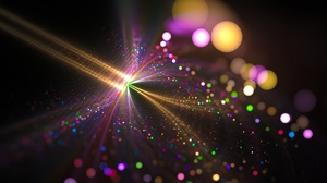 Bokeh Colorful Colors Glitter Light 2048x1152 Wallpaper