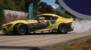 Forza Forza Horizon 5 Toyota Supra Toyota GR Supra Car Racing Video Games Ultrawide Drift 3440x1440 Wallpaper