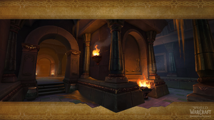 World Of Warcraft Dragonflight Video Games Video Game Art Temple Interior Fire 3840x2160 Wallpaper