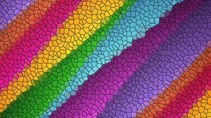 Mosaic Rainbow 2560x1600 Wallpaper